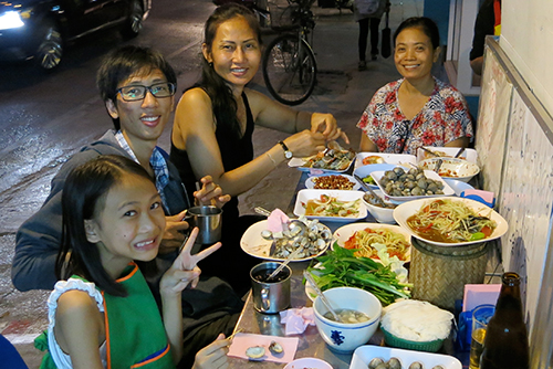 Thai cuisine is most often enjoyed family style.